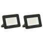 vidaXL Focos LED 30 W 2 unidades blanco frío vidaXL Focos LED 30 W 2 unidades blanco frío