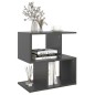 vidaXL Mesita de noche madera contrachapada gris 50x30x51,5 cm vidaXL Mesita de noche madera contrachapada gris 50x30x51,5 cm