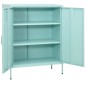 vidaXL Armario de almacenamiento acero verde mint 80x35x101,5 cm vidaXL Armario de almacenamiento acero verde mint 80x35x101,5 cm