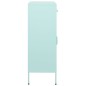 vidaXL Armario de almacenamiento acero verde mint 80x35x101,5 cm vidaXL Armario de almacenamiento acero verde mint 80x35x101,5 cm