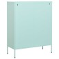 vidaXL Armario de almacenamiento acero verde mint 80x35x101,5 cm vidaXL Armario de almacenamiento acero verde mint 80x35x101,5 cm