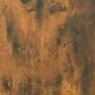 vidaXL Aparador alto madera contrachapada roble ahumado 40x36x110 cm