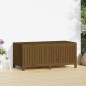 vidaXL Caja de almacenaje jardín madera pino marrón miel 147x68x64 cm vidaXL Caja de almacenaje jardín madera pino marrón miel 147x68x64 cm