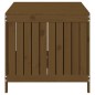 vidaXL Caja de almacenaje jardín madera pino marrón miel 147x68x64 cm vidaXL Caja de almacenaje jardín madera pino marrón miel 147x68x64 cm