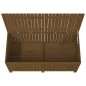 vidaXL Caja de almacenaje jardín madera pino marrón miel 147x68x64 cm vidaXL Caja de almacenaje jardín madera pino marrón miel 147x68x64 cm