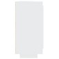 vidaXL Aparador de madera contrachapada blanco 92x35x75 cm vidaXL Aparador de madera contrachapada blanco 92x35x75 cm