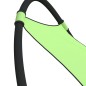 vidaXL Tumbona mecedora con ruedas acero y tejido textilene verde vidaXL Tumbona mecedora con ruedas acero y tejido textilene verde
