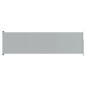 vidaXL Toldo lateral retráctil de jardín gris 180x600 cm vidaXL Toldo lateral retráctil de jardín gris 180x600 cm