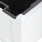 vidaXL Jardinera gris 80x42,5x42 cm PP vidaXL Jardinera gris 80x42,5x42 cm PP