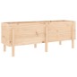 vidaXL Arriate elevado de jardín madera maciza de pino 160x50x57 cm vidaXL Arriate elevado de jardín madera maciza de pino 160x50x57 cm