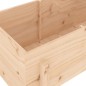 vidaXL Arriate elevado de jardín madera maciza de pino 160x50x57 cm vidaXL Arriate elevado de jardín madera maciza de pino 160x50x57 cm