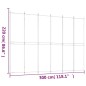 vidaXL Biombo divisor de 6 paneles de tela gris antracita 300x220 cm vidaXL Biombo divisor de 6 paneles de tela gris antracita 300x220 cm