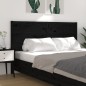vidaXL Cabecero madera maciza de pino negro 146x4x100 cm vidaXL Cabecero madera maciza de pino negro 146x4x100 cm