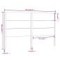 vidaXL Cabecero madera maciza de pino negro 146x4x100 cm vidaXL Cabecero madera maciza de pino negro 146x4x100 cm