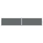 vidaXL Toldo lateral retráctil gris antracita 200x1000 cm vidaXL Toldo lateral retráctil gris antracita 200x1000 cm