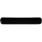 vidaXL Felpudo de PVC negro 117x220 cm