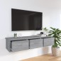 vidaXL Armario de pared madera contrachapada gris Sonoma 88x26x18,5 cm vidaXL Armario de pared madera contrachapada gris Sonoma 88x26x18,5 cm
