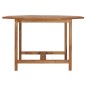 vidaXL Mesa de comedor de jardín madera maciza de teca 110x110x75 cm vidaXL Mesa de comedor de jardín madera maciza de teca 110x110x75 cm