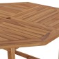 vidaXL Mesa de comedor de jardín madera maciza de teca 110x110x75 cm vidaXL Mesa de comedor de jardín madera maciza de teca 110x110x75 cm