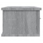 vidaXL Armario de pared madera contrachapada gris Sonoma 88x26x18,5 cm vidaXL Armario de pared madera contrachapada gris Sonoma 88x26x18,5 cm