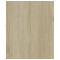 vidaXL Armario para lavabo contrachapada color roble 100x38,5x46 cm vidaXL Armario para lavabo contrachapada color roble 100x38,5x46 cm