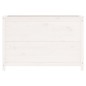 vidaXL Arriate elevado de jardín madera de pino blanco 119,5x40x78 cm vidaXL Arriate elevado de jardín madera de pino blanco 119,5x40x78 cm