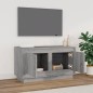 vidaXL Mueble para TV madera contrachapada gris Sonoma 80x35x45 cm vidaXL Mueble para TV madera contrachapada gris Sonoma 80x35x45 cm