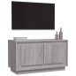 vidaXL Mueble para TV madera contrachapada gris Sonoma 80x35x45 cm vidaXL Mueble para TV madera contrachapada gris Sonoma 80x35x45 cm