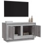 vidaXL Mueble para TV madera contrachapada gris Sonoma 80x35x45 cm vidaXL Mueble para TV madera contrachapada gris Sonoma 80x35x45 cm