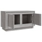 vidaXL Mueble para TV madera contrachapada gris Sonoma 80x35x45 cm vidaXL Mueble para TV madera contrachapada gris Sonoma 80x35x45 cm