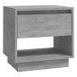 vidaXL Mesitas de noche 2 uds contrachapada gris hormigón 45x34x44 cm vidaXL Mesitas de noche 2 uds contrachapada gris hormigón 45x34x44 cm