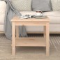 vidaXL Mesa de centro de madera maciza de pino 50x50x45 cm vidaXL Mesa de centro de madera maciza de pino 50x50x45 cm