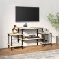 vidaXL Mueble para TV madera contrachapada roble Sonoma 117x35x52 cm vidaXL Mueble para TV madera contrachapada roble Sonoma 117x35x52 cm