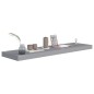 vidaXL Estantes flotantes de pared 4 uds MDF gris 90x23,5x3,8 cm vidaXL Estantes flotantes de pared 4 uds MDF gris 90x23,5x3,8 cm