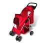 vidaXL Cochecito para perros rojo vidaXL Cochecito para perros rojo