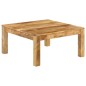 vidaXL Mesa de centro de madera de mango maciza 80x80x40 cm vidaXL Mesa de centro de madera de mango maciza 80x80x40 cm