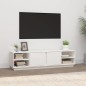 vidaXL Mueble de TV madera maciza de pino blanco 156x40x40 cm vidaXL Mueble de TV madera maciza de pino blanco 156x40x40 cm