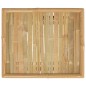 vidaXL Mesa de jardín bambú 65x55x30 cm vidaXL Mesa de jardín bambú 65x55x30 cm