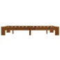 vidaXL Estructura de cama madera maciza pino marrón claro 120x200 cm vidaXL Estructura de cama madera maciza pino marrón claro 120x200 cm