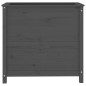 vidaXL Jardinera madera maciza de pino gris 82,5x40x78 cm vidaXL Jardinera madera maciza de pino gris 82,5x40x78 cm