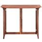 vidaXL Mesa para terraza bistró madera maciza de acacia 90x50x75 cm vidaXL Mesa para terraza bistró madera maciza de acacia 90x50x75 cm