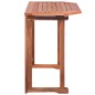 vidaXL Mesa para terraza bistró madera maciza de acacia 90x50x75 cm vidaXL Mesa para terraza bistró madera maciza de acacia 90x50x75 cm