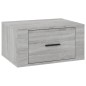 vidaXL Mesita de noche de pared gris Sonoma 50x36x25 cm vidaXL Mesita de noche de pared gris Sonoma 50x36x25 cm