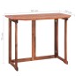vidaXL Mesa para terraza bistró madera maciza de acacia 90x50x75 cm vidaXL Mesa para terraza bistró madera maciza de acacia 90x50x75 cm