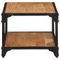 vidaXL Mesa de centro de madera maciza acacia 90x45x35 cm