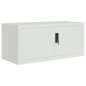 vidaXL Armario archivador de acero gris claro 90x40x145 cm vidaXL Armario archivador de acero gris claro 90x40x145 cm