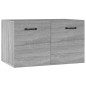 vidaXL Armario pared madera contrachapada gris Sonoma 60x36,5x35 cm vidaXL Armario pared madera contrachapada gris Sonoma 60x36,5x35 cm