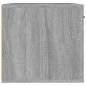 vidaXL Armario pared madera contrachapada gris Sonoma 60x36,5x35 cm vidaXL Armario pared madera contrachapada gris Sonoma 60x36,5x35 cm