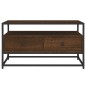 vidaXL Mueble para TV madera contrachapada roble marrón 80x35x45 cm vidaXL Mueble para TV madera contrachapada roble marrón 80x35x45 cm