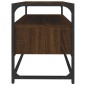 vidaXL Mueble para TV madera contrachapada roble marrón 80x35x45 cm vidaXL Mueble para TV madera contrachapada roble marrón 80x35x45 cm